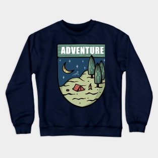 Night Camp Crewneck Sweatshirt